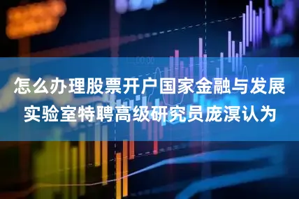 怎么办理股票开户国家金融与发展实验室特聘高级研究员庞溟认为