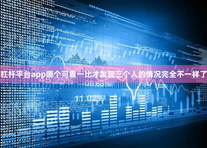 杠杆平台app哪个可靠一比才发现三个人的情况完全不一样了